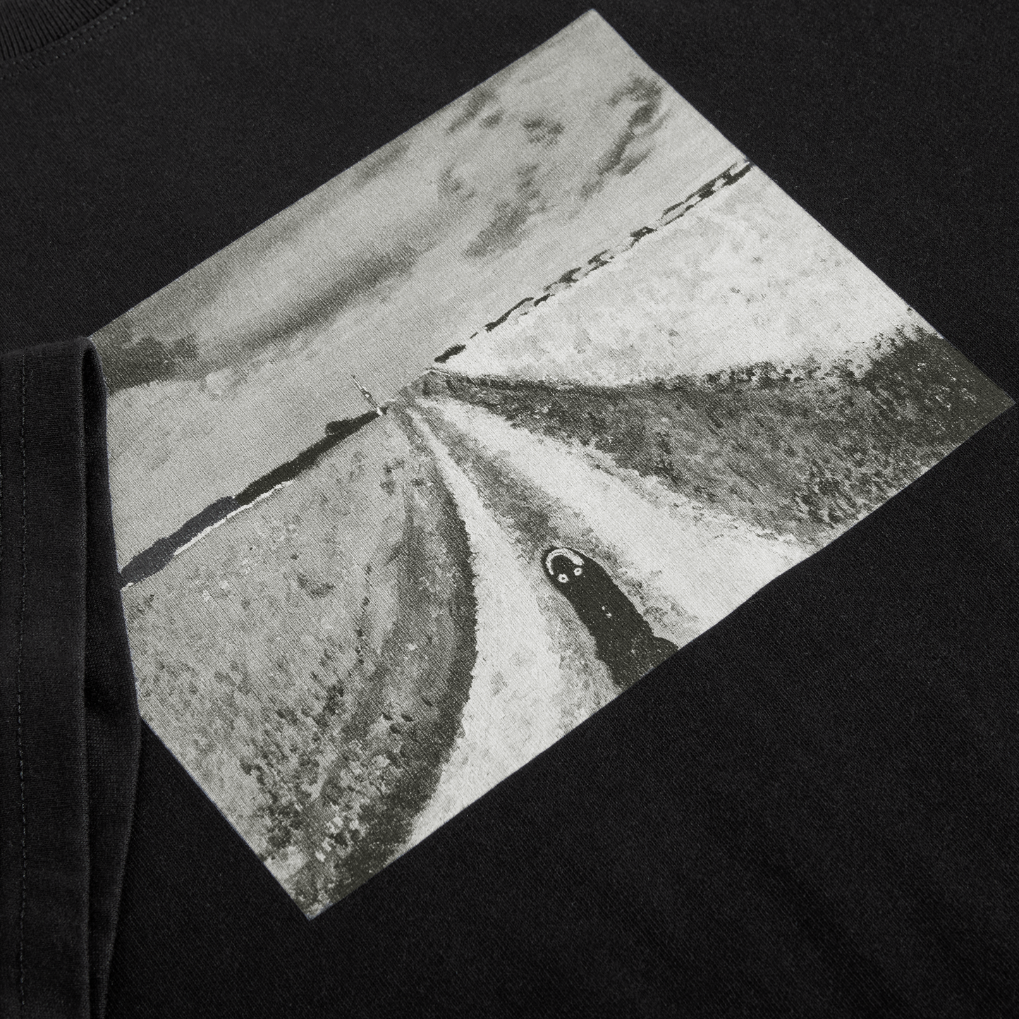 Polar Skate Co. - Open Fields Tee - Black