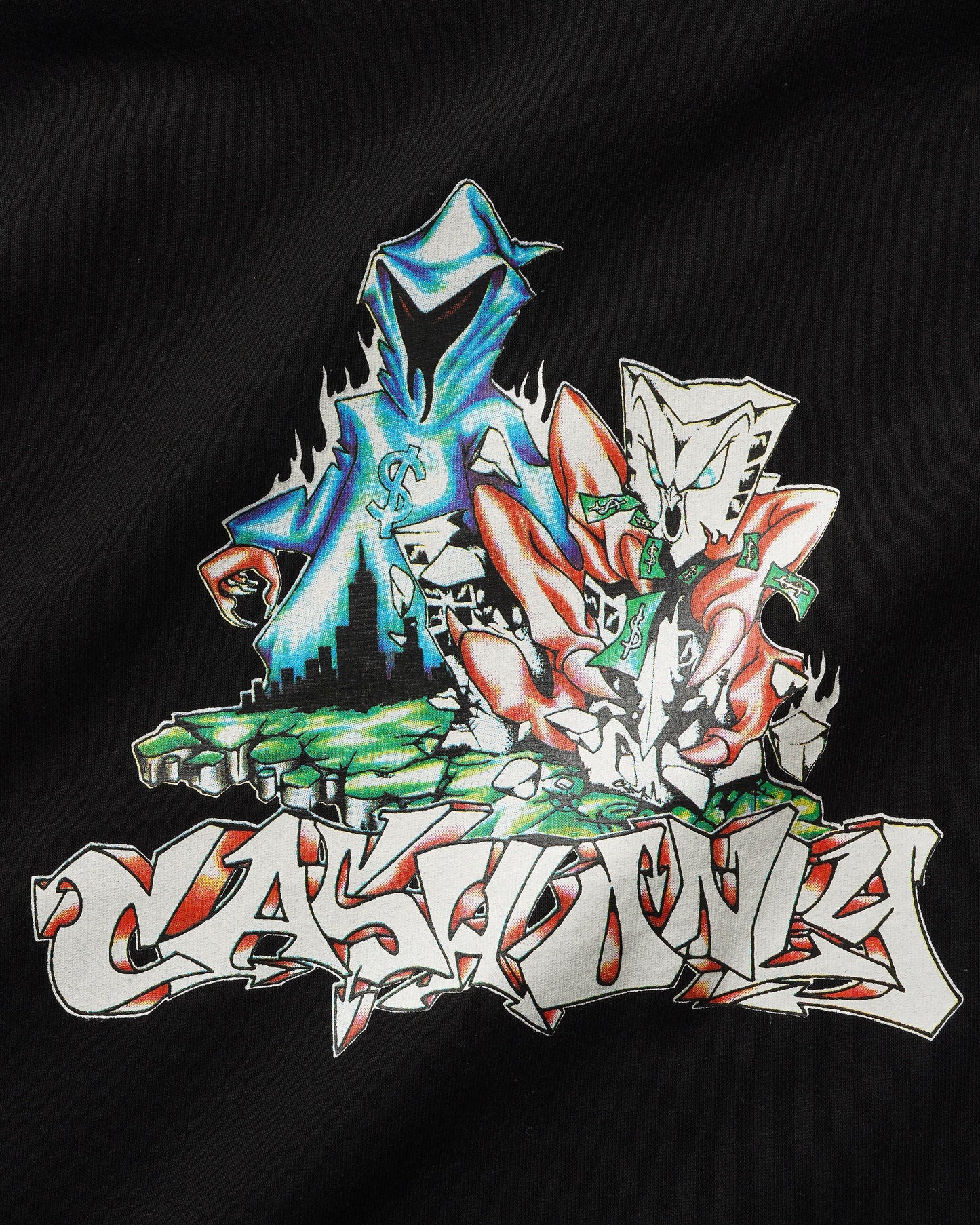 Cash Only - Reaper Tee - Black