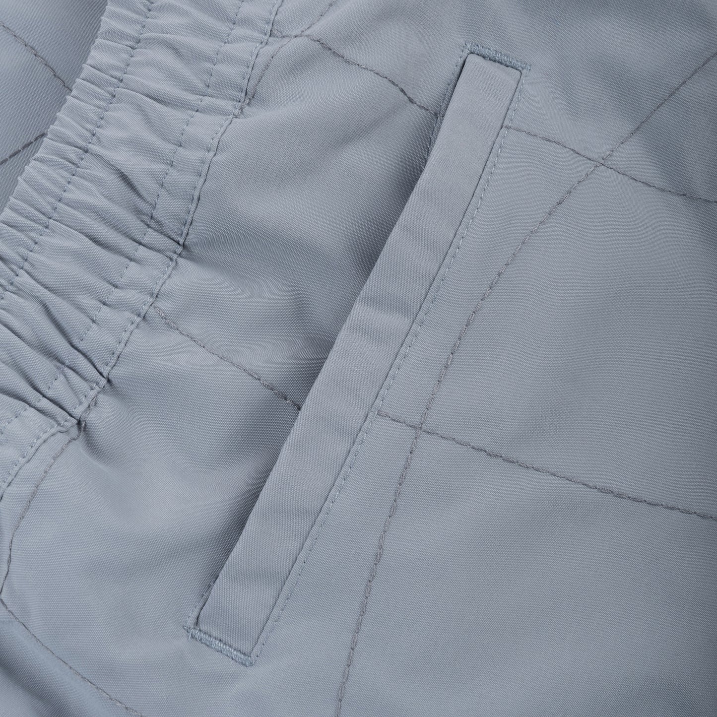Dime - Wave Quilted Shorts - Cloud Blue