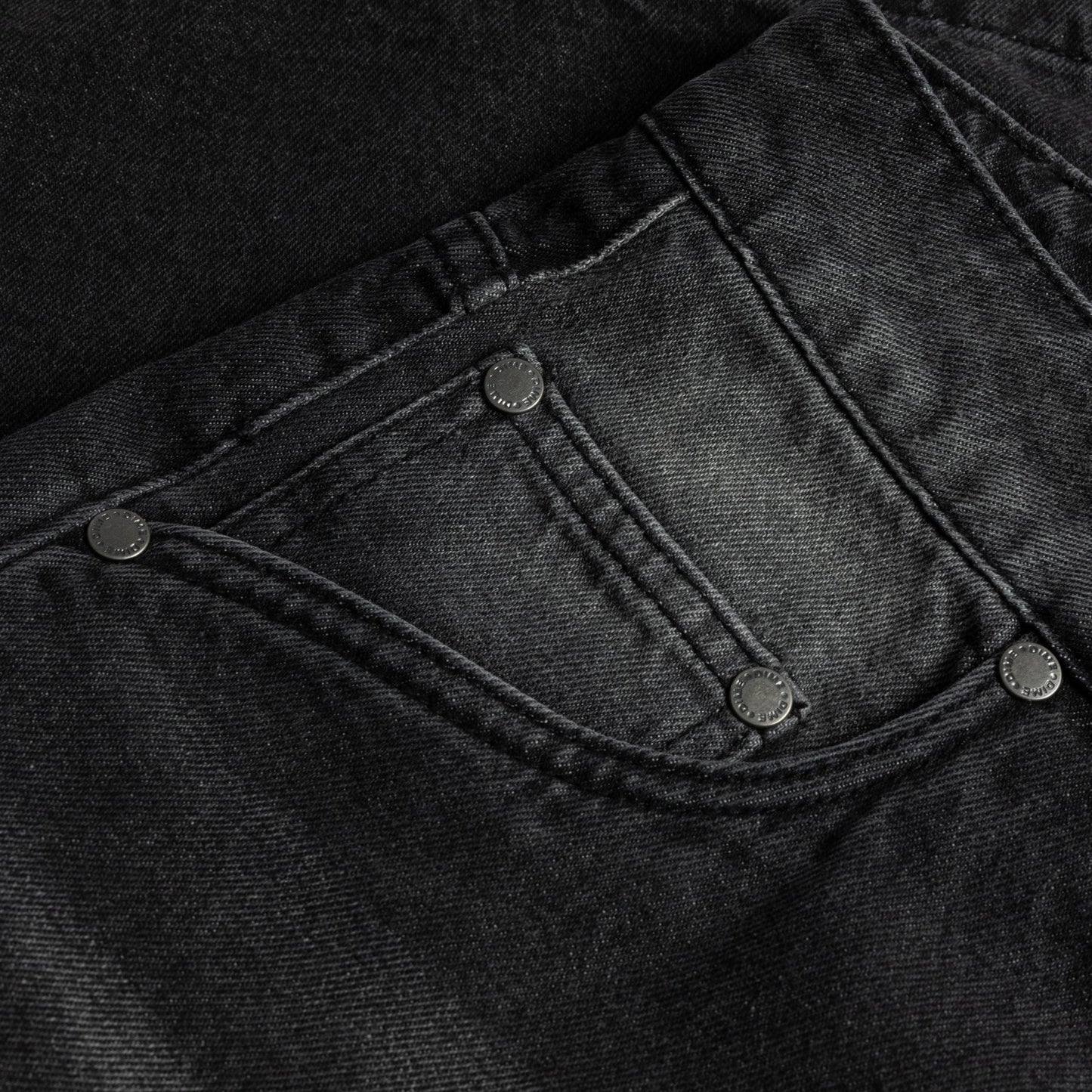 Dime - Carpenter Denim Shorts - Sandblasted Black