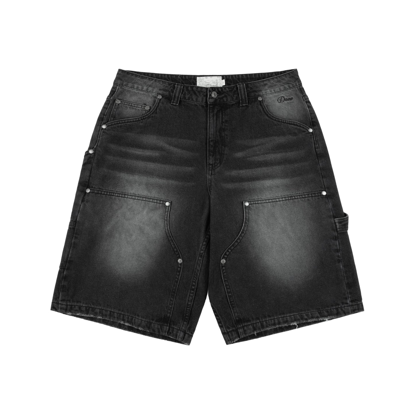 Dime - Carpenter Denim Shorts - Sandblasted Black