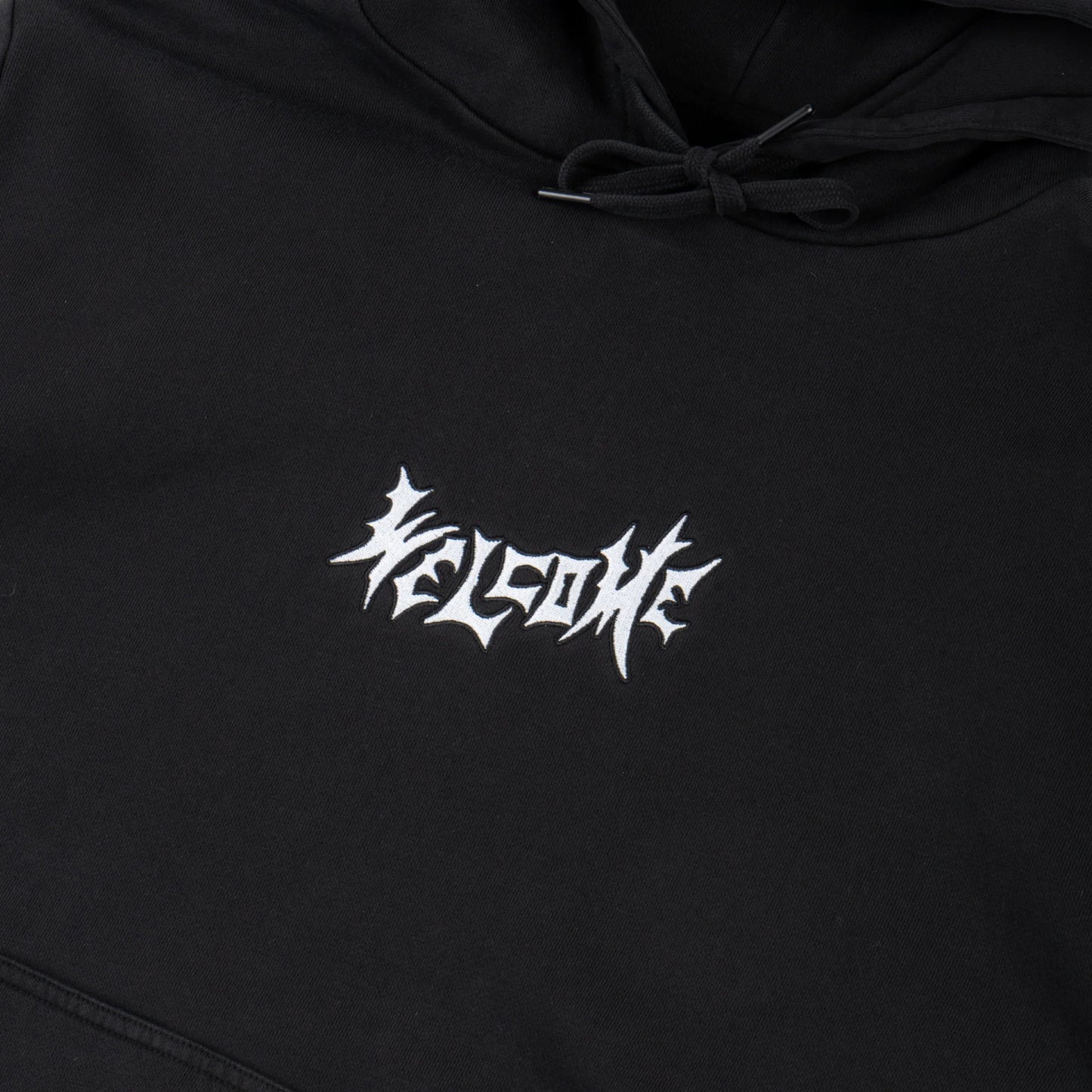 Welcome skateboards - Vamp Pigment-Dyed Hoodie - Vintage Black