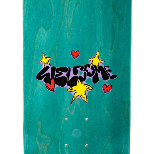Welcome Skateboards - Lamby On Evil Twin - White