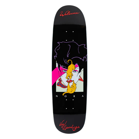 Welcome Skateboards - Nora Vasconcellos Special Effects On Sphynx - Black 8.8"