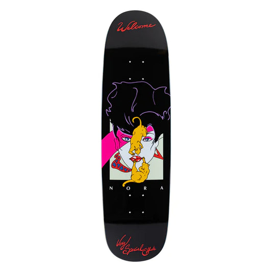 Welcome Skateboards - Nora Vasconcellos Special Effects On Sphynx - Black 8.8"