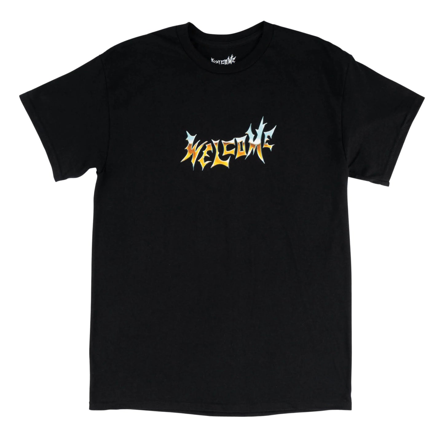 Welcome Skateboards - Chrome Vamp Tee - Black
