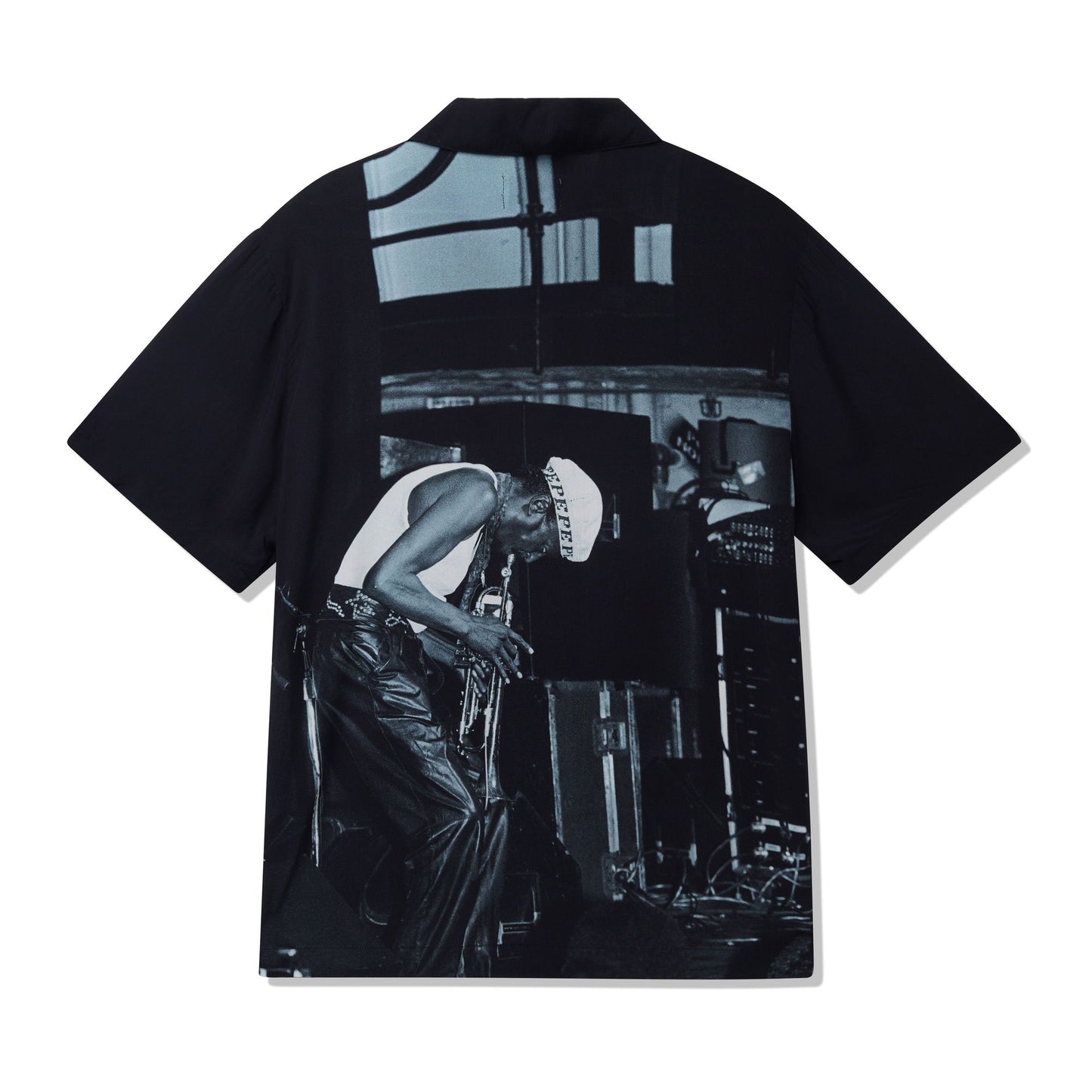 Butter Goods - Miles Davis - Savoy Rayon S/S Shirt Black