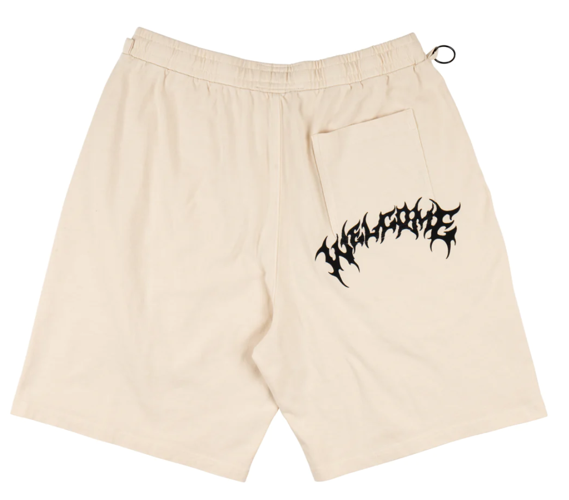 Welcome Skateboards - Fortune Garment-Dyed Jersey Shorts -  BONE