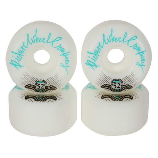 Picture Wheel Co - Shield 83B Conical Shape 52mm (TEAL)