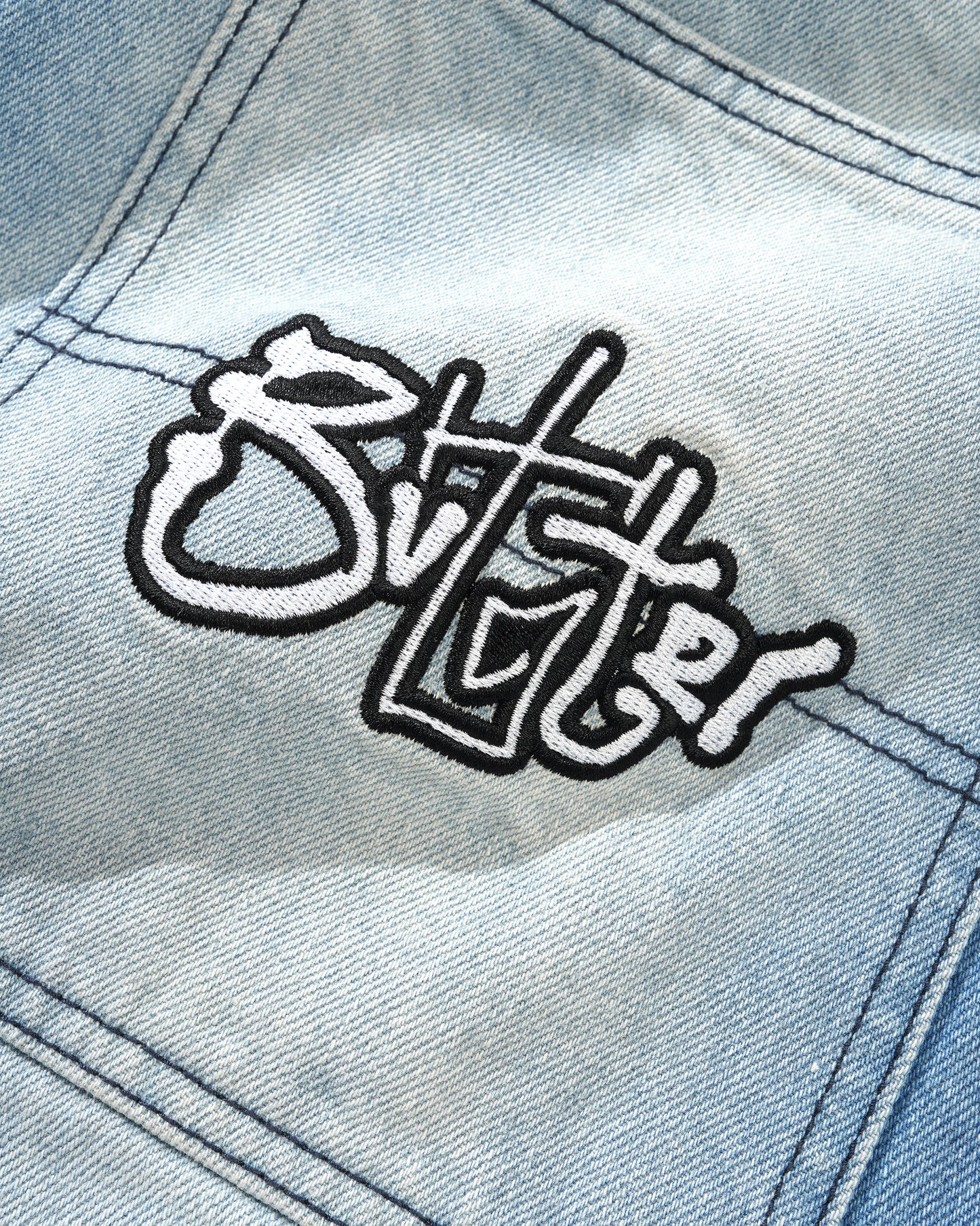 Butter Goods - Scribble Denim Jeans - Faded Light Blue