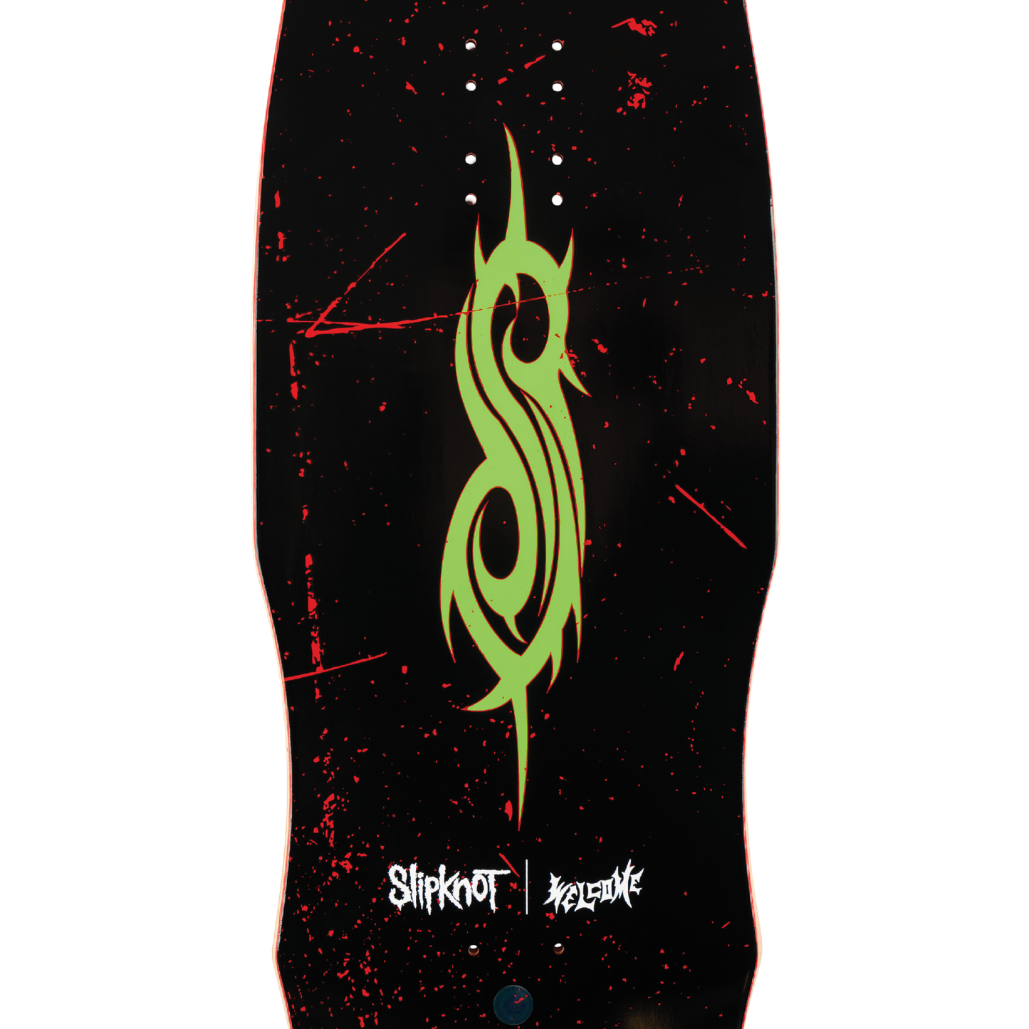 Welcome Skateboards x Slipknot - Spit it Out on Dark Lord 9.75" deck
