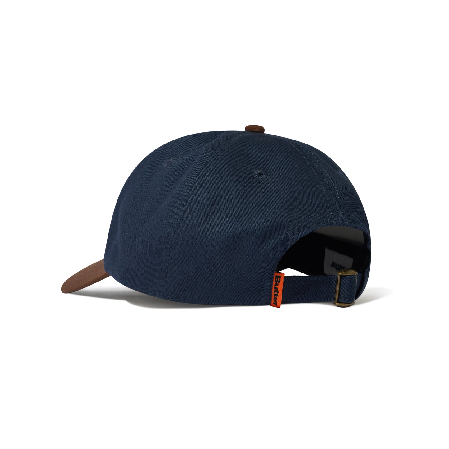 Butter Goods - Snail 6 Panel Cap - Navy / Walnut