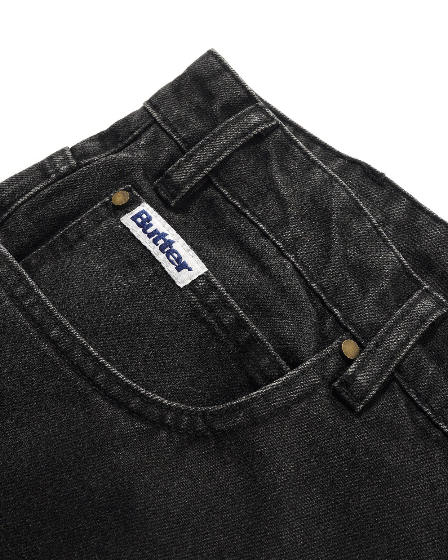 Butter Goods - Spike Denim Jeans - Faded Black