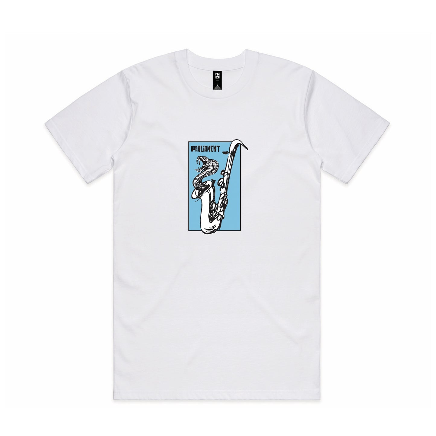Parliament - Snake Jazz Tee - White