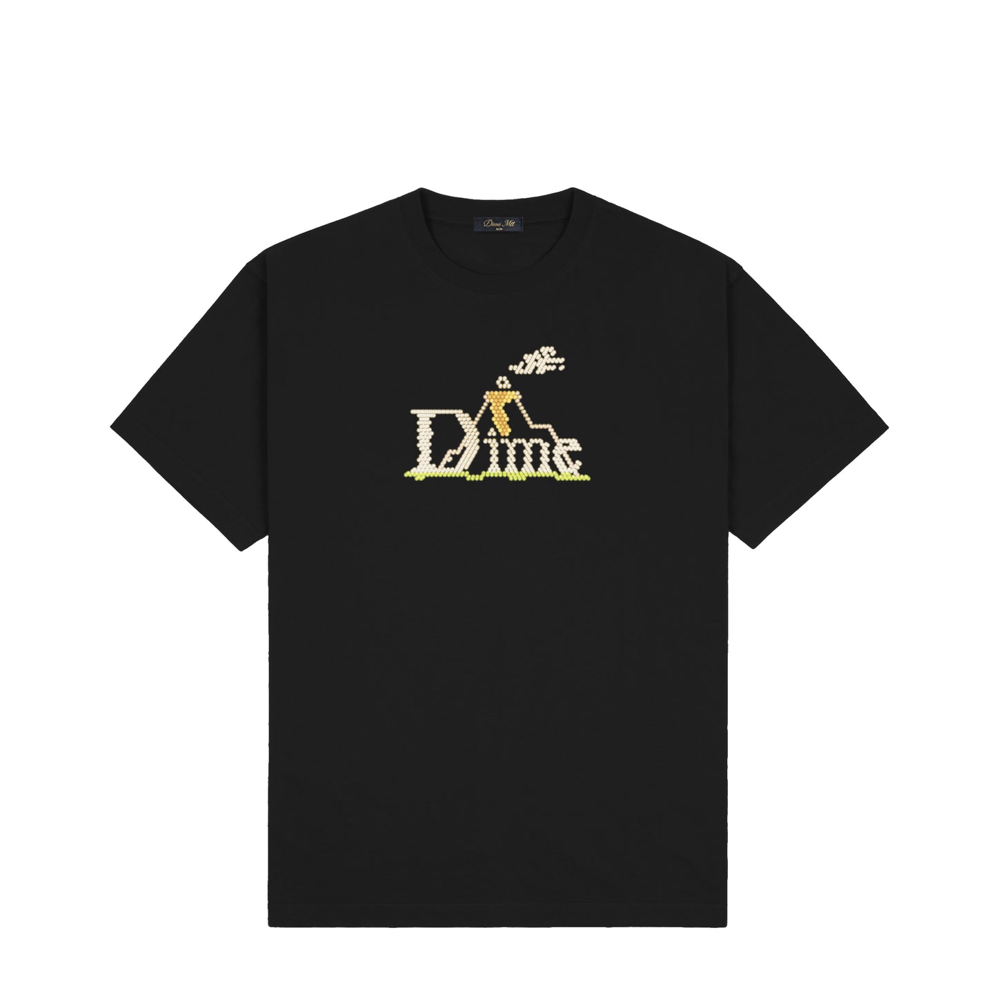 Dime - Shiny T-Shirt - Black