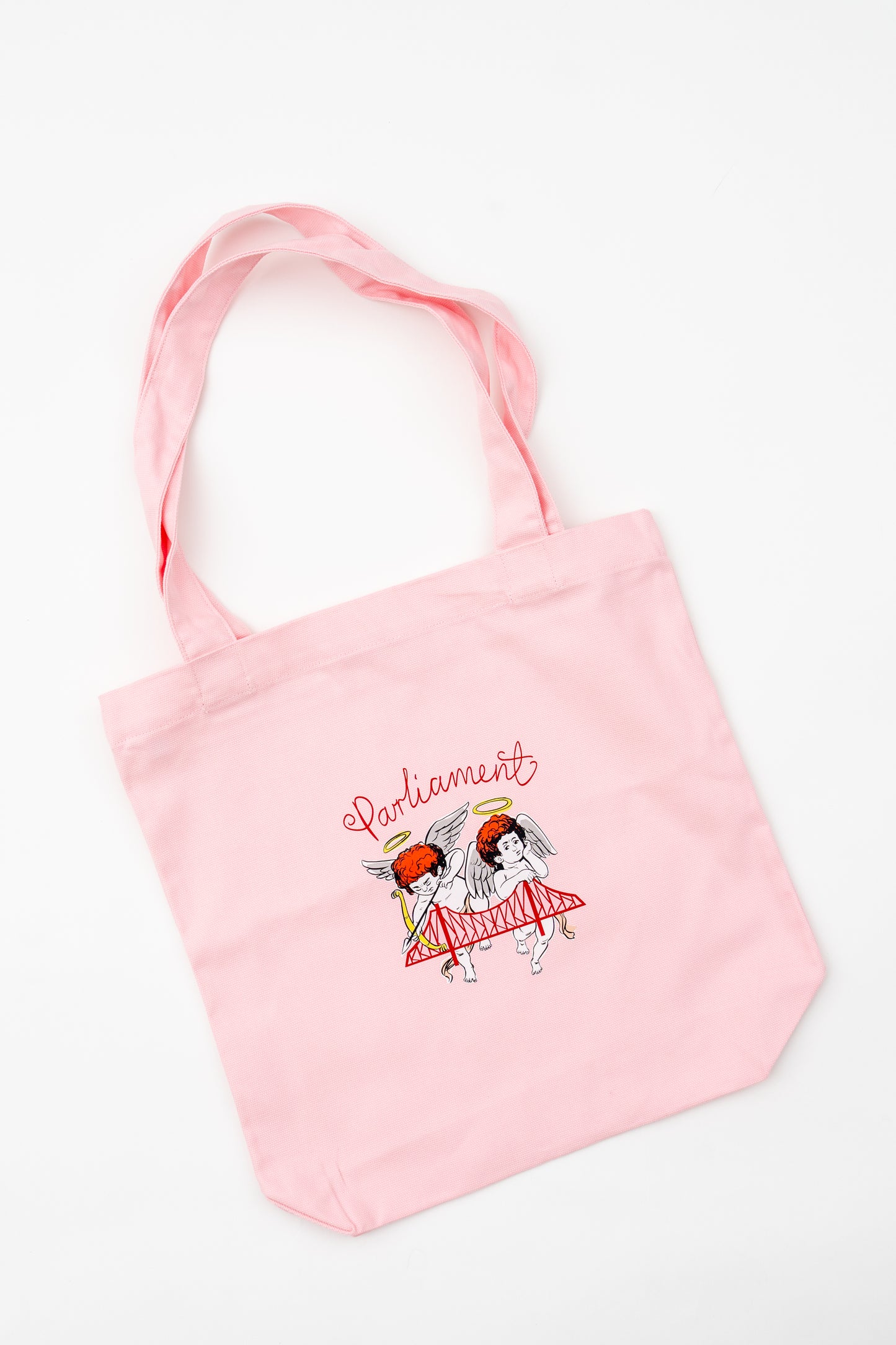 Parliament - Valentines Brisbane Tote Bag - Pale Pink