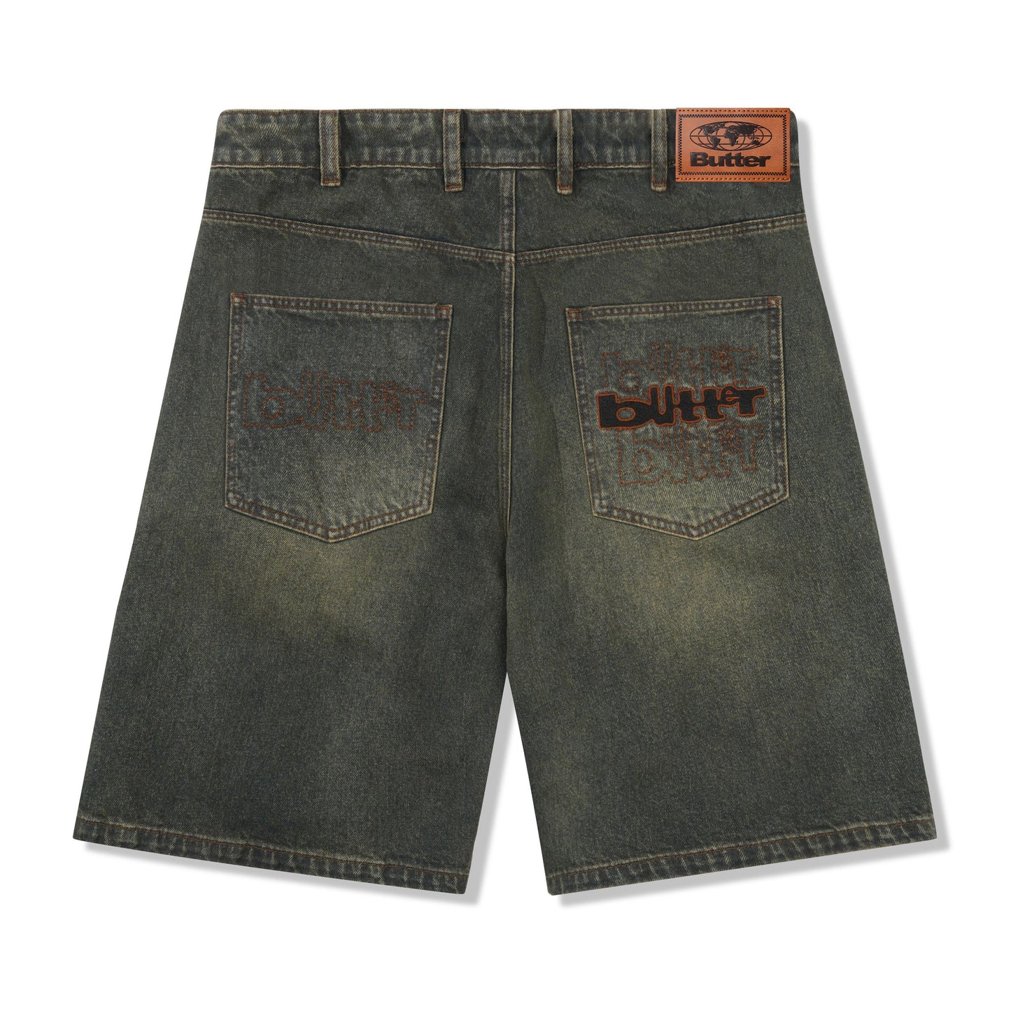 Butter Goods - Warped Denim Shorts - Dirty Wash Indigo