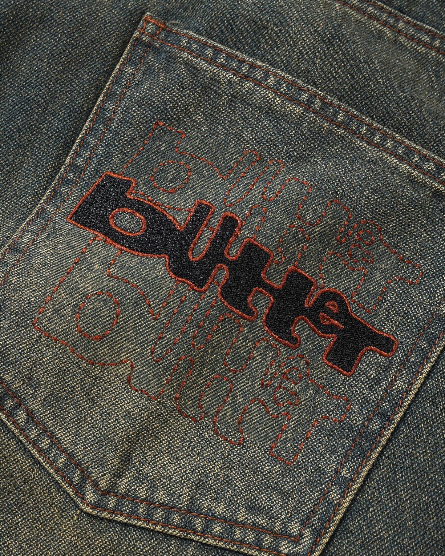 Butter Goods - Warped Denim Shorts - Dirty Wash Indigo