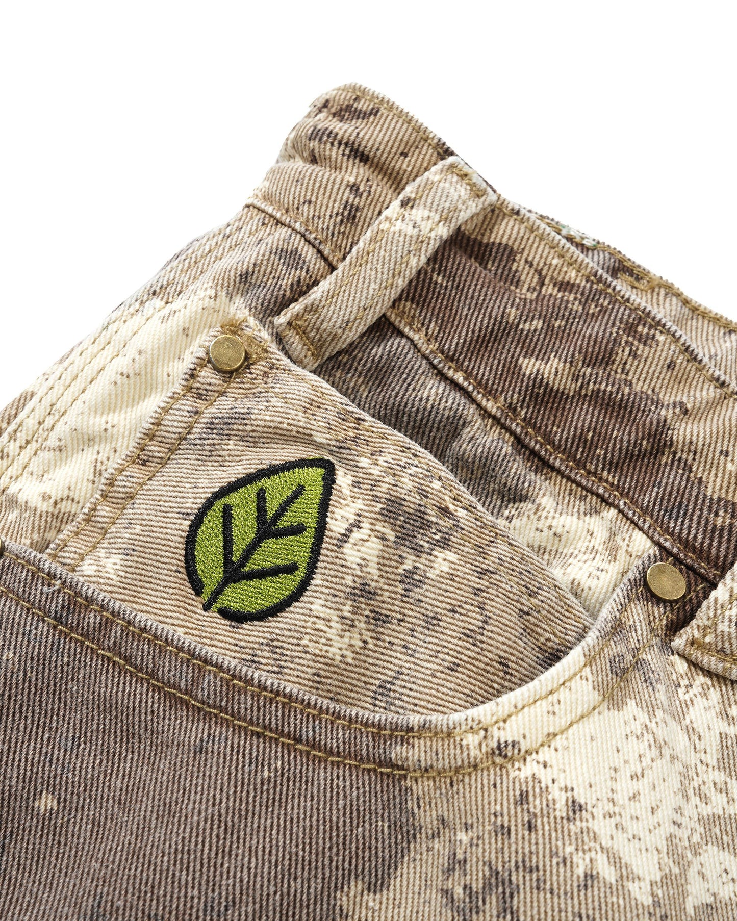 Butter Goods - Weathergear Denim Shorts - Camo