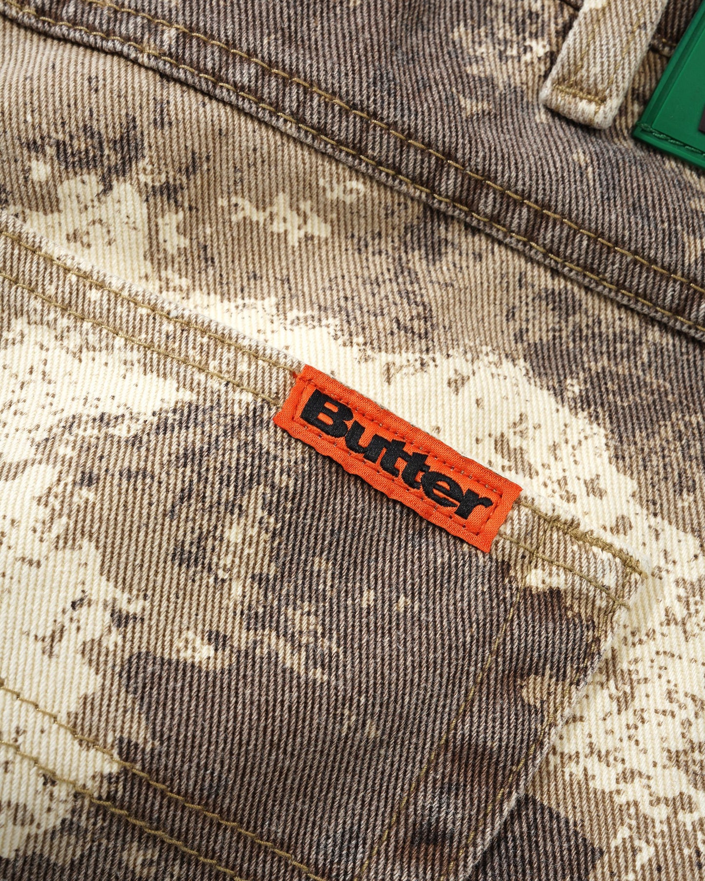 Butter Goods - Weathergear Denim Shorts - Camo