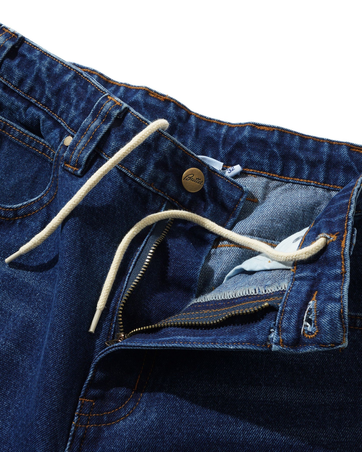 Butter Goods - Weathergear Denim Shorts - Repaired Indigo