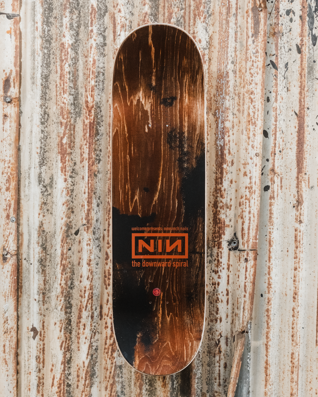 WELCOME X NINE INCH NAILS - THE DOWNWARD SPIRAL DECK - 9.0"