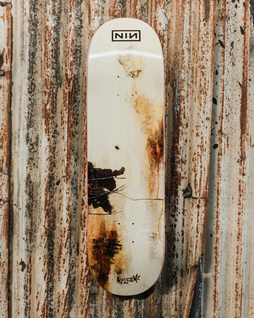 Welcome Skateboards x Nine Inch Nails - TDS Album Cover Deck 9.0" Popsicle