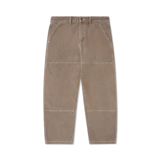 Butter Goods - Work Double Knee Pants - Washed Brown