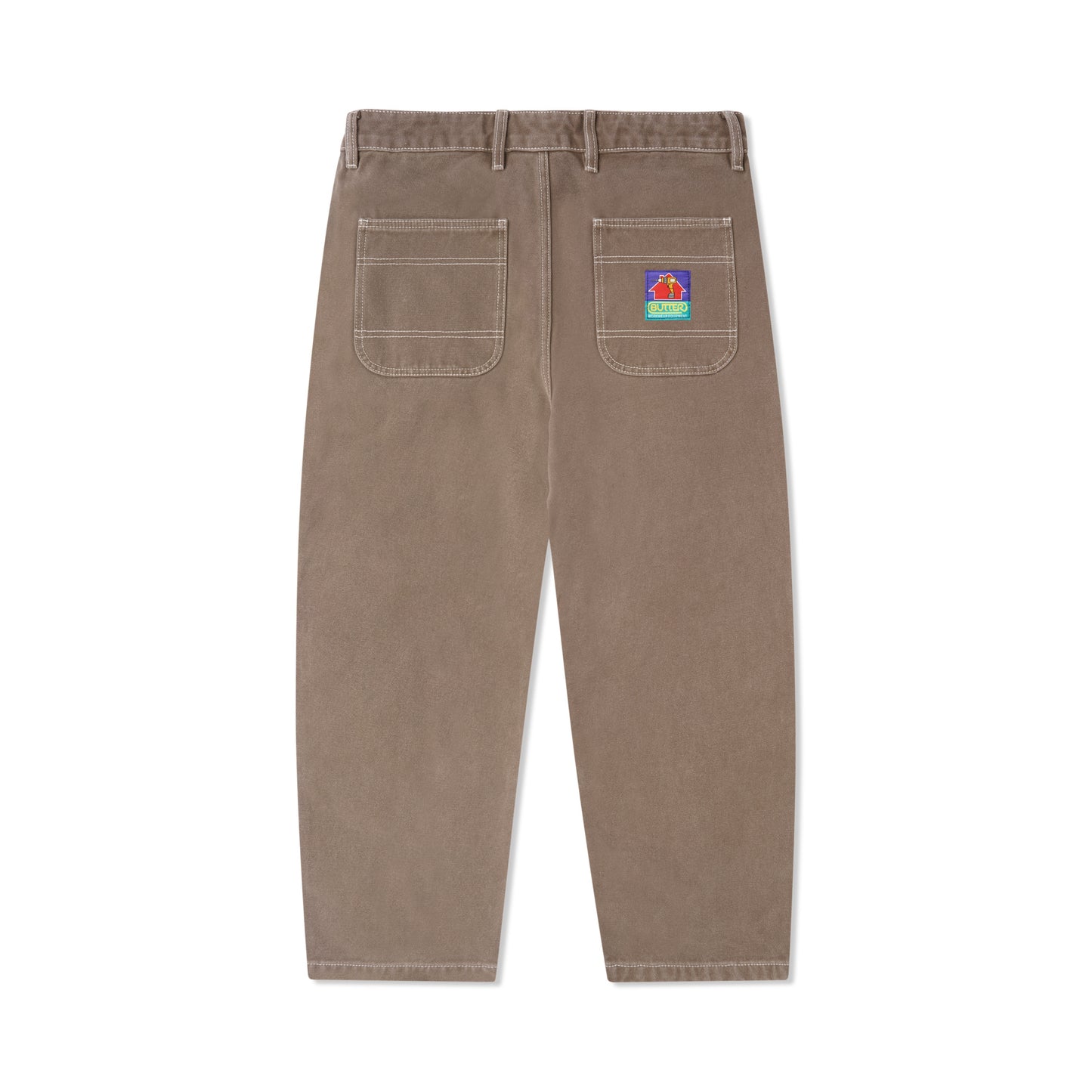 Butter Goods - Work Double Knee Pants - Washed Brown