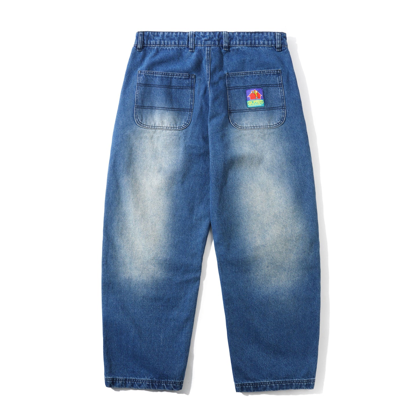 Butter Goods - Work Pants - Distressed Indigo