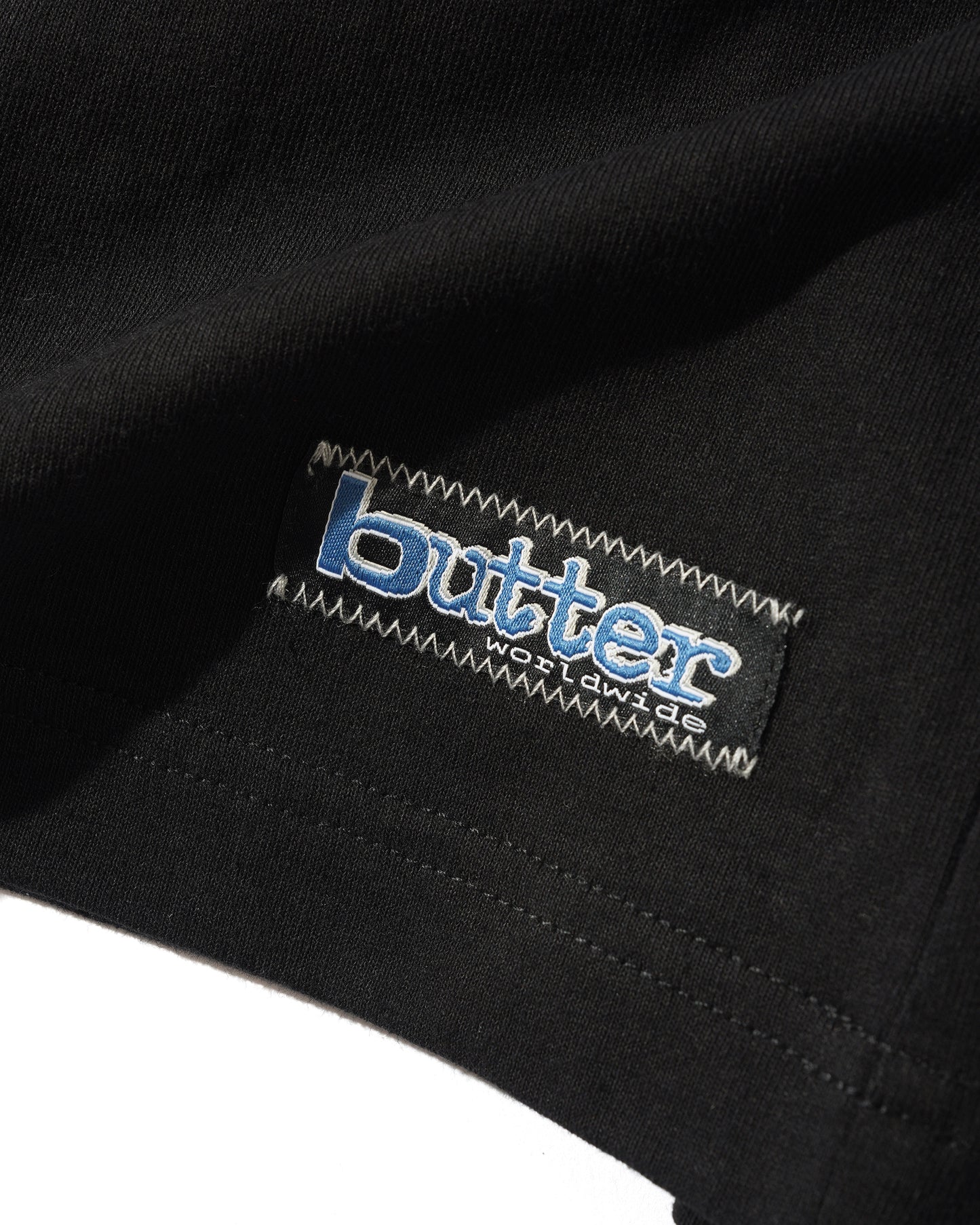 Butter Goods - Worldwide Panelled Tee - Black