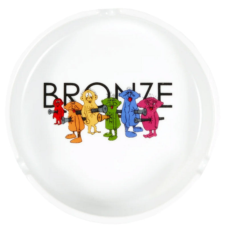 Bronze 56K - Bolt Boys Ashtray - White