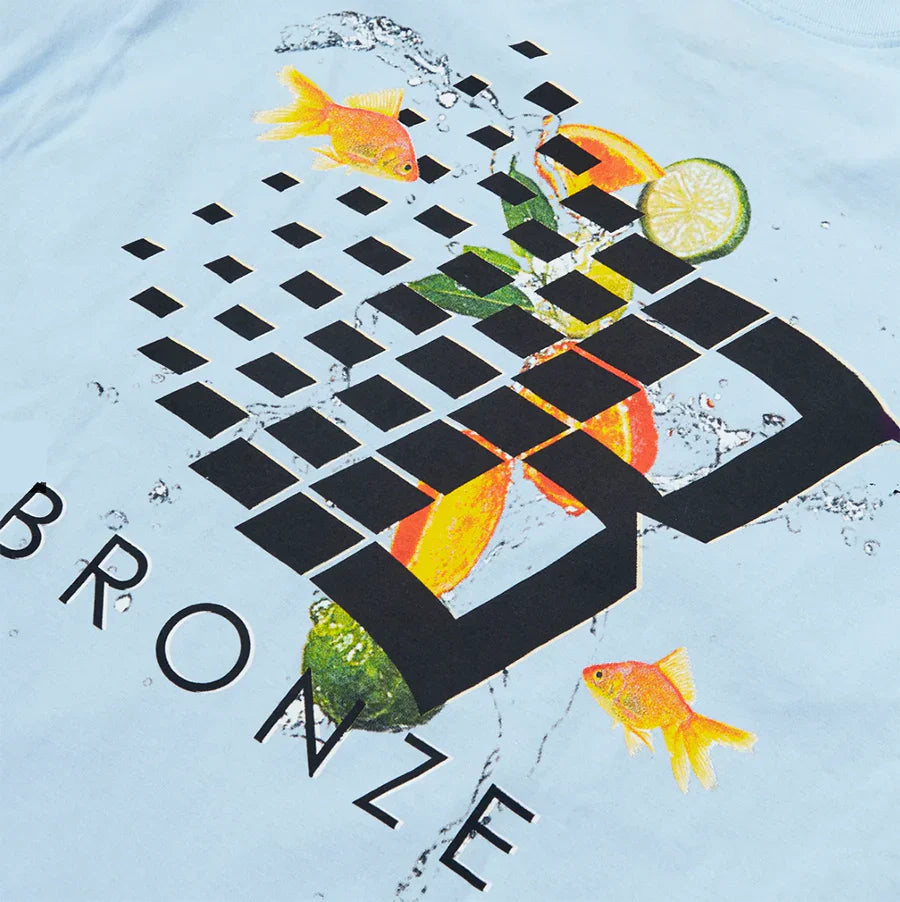 Bronze 56k - Citrus Tee - Powder Blue