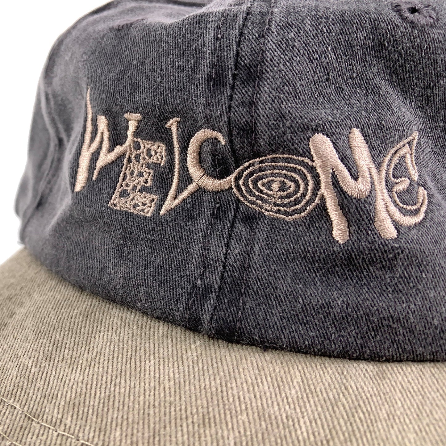 Welcome skateboards - Medley Stone-Washed Hat - Khaki/Black