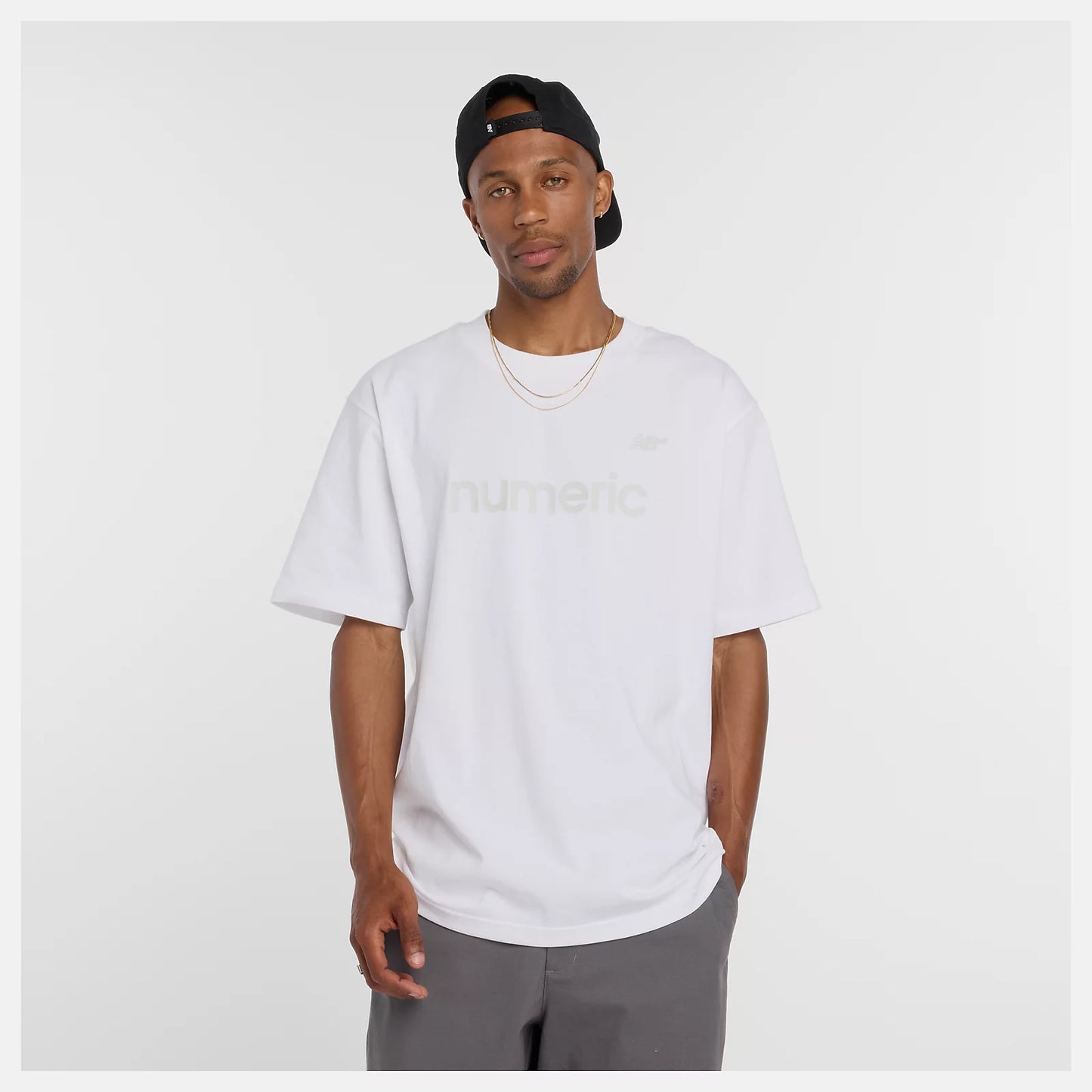 NB NUMERIC - Cotton Tee White