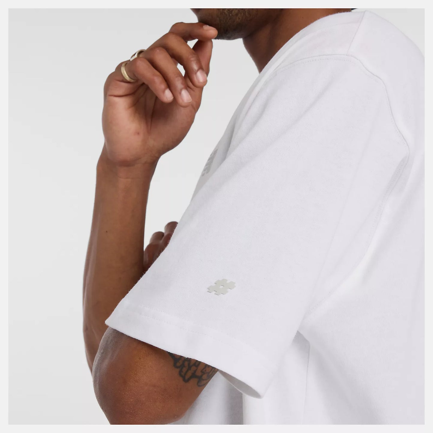 NB NUMERIC - Cotton Tee White