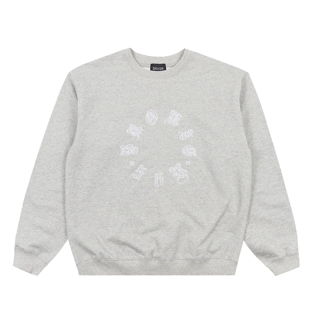 Bronze 56K - Old E Circle Crew - Heather Grey