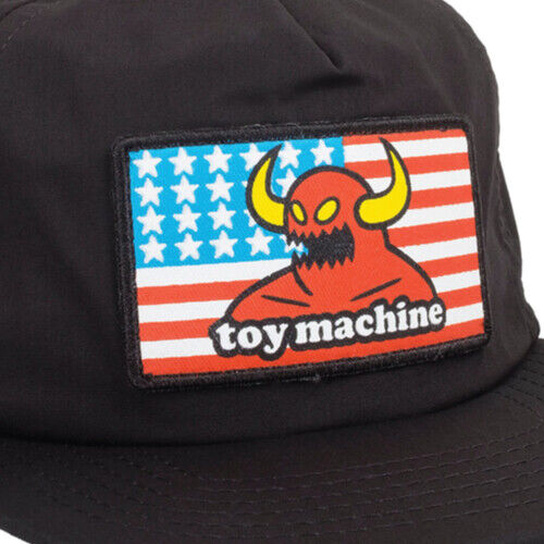 Toy Machine - American Monster Unstructured Cap - Black