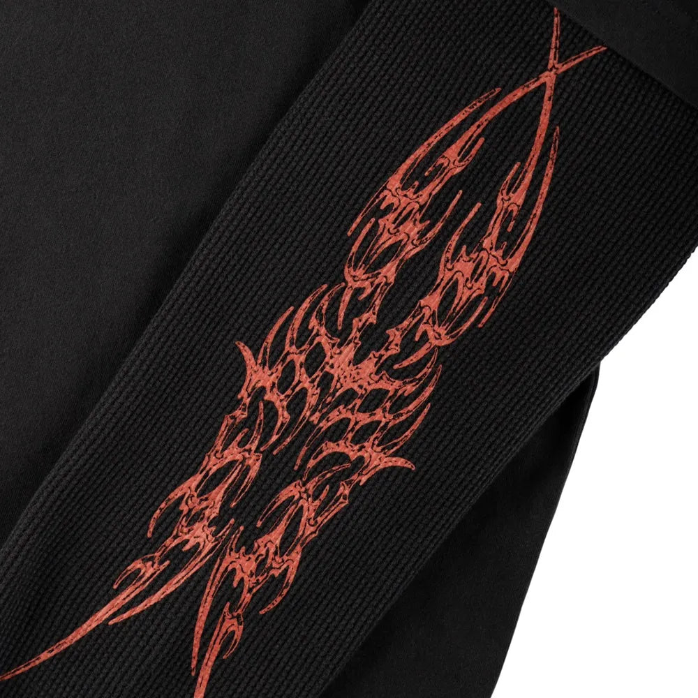 Welcome Skateboards - Caste Layered L/S Knit - Black