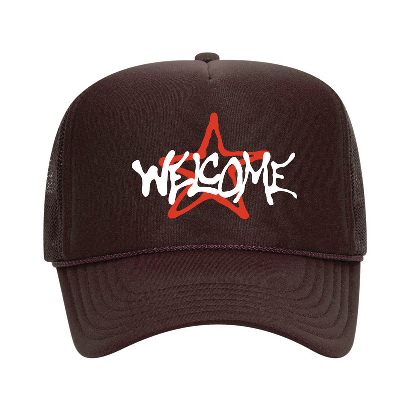 Welcome Skateboards - Vega Trucker Cap - Brown