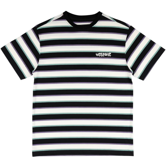 Welcome Skateboards - Cooper Stripe T-Shirt - Bone