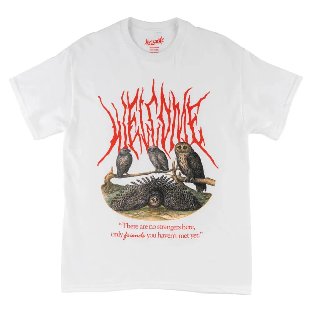 Welcome Skateboards - Parliament T-Shirt Garment White