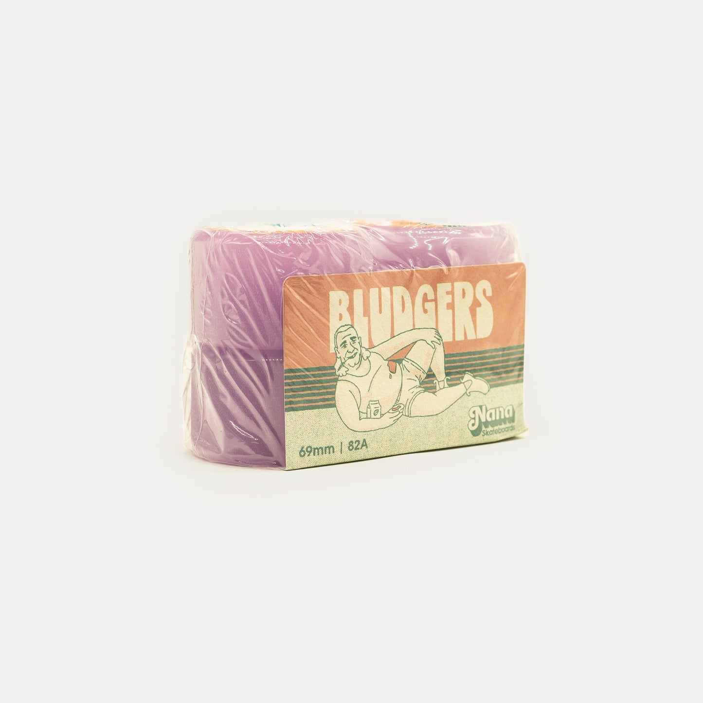 NANA Wheels - 69mm Bludgers - Lavender Rinse - Parliamentskateshop