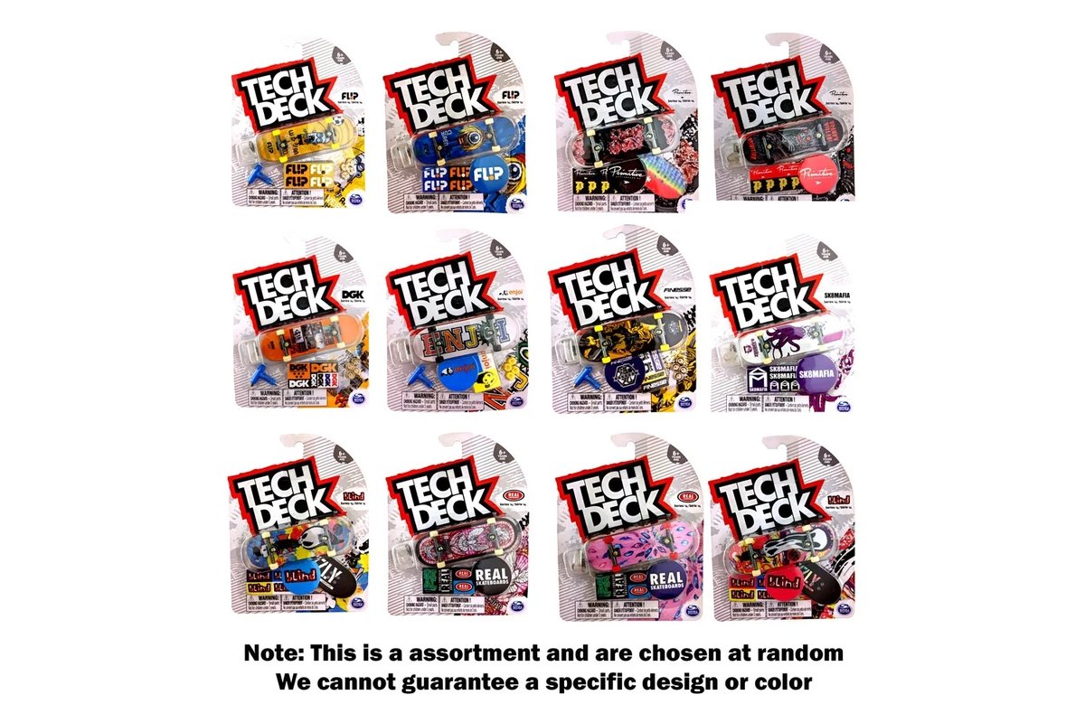 Tech Deck 96MM Single Assorted - Parliamentskateshop