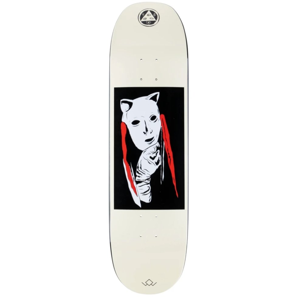 Welcome Skateboards - AUDREY ON MOONTRIMMER 2.0 - BLACK DIP/BONE 8.5" - Parliamentskateshop