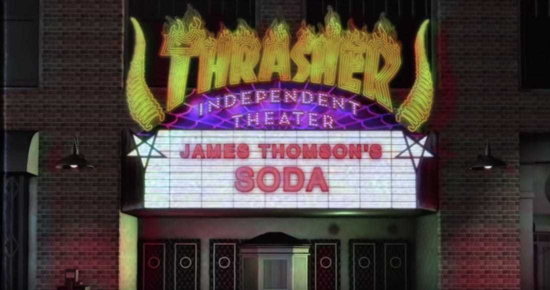 James Thomson's "SODA" Video - Parliamentskateshop