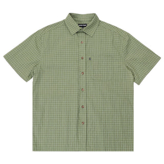 Pass~Port - Workers Check Shirt Short-Sleeve Sage