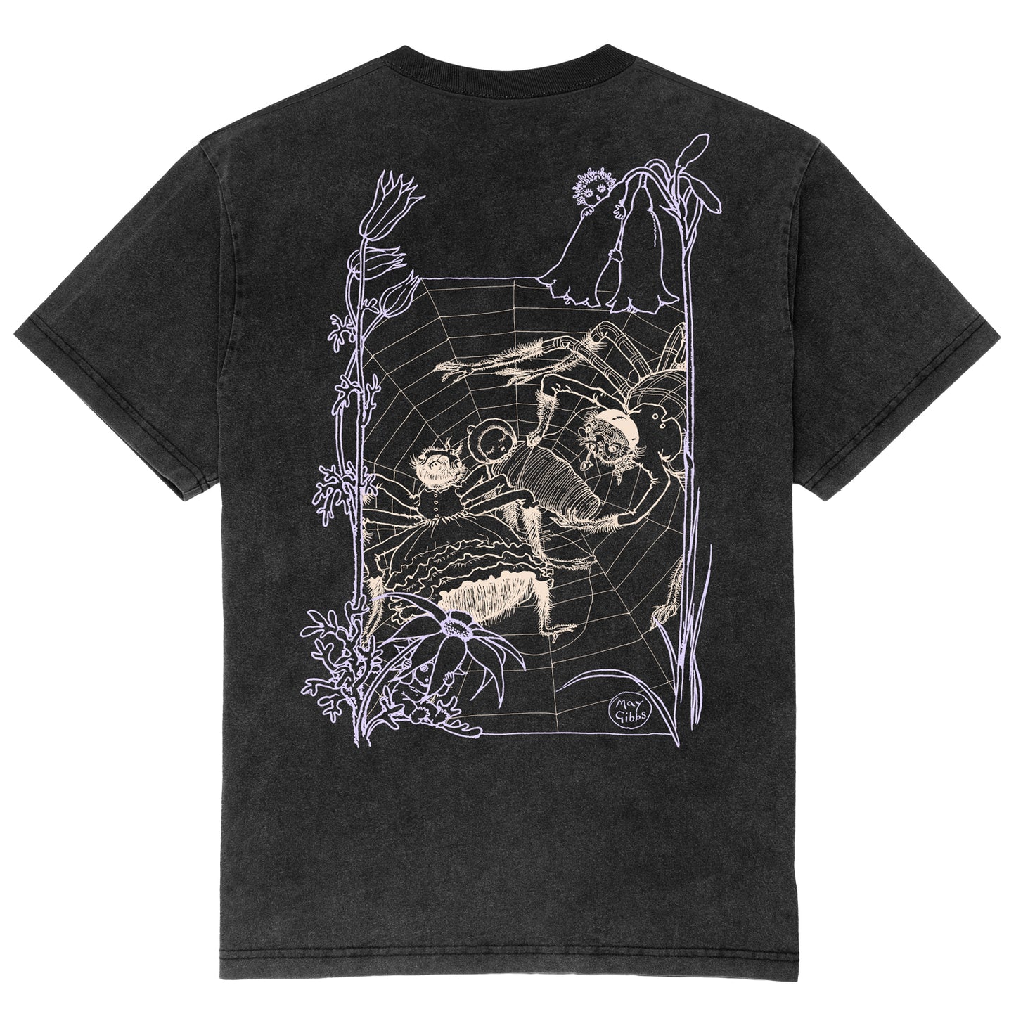 Pass~Port - Webbed Bed Tee Acid Black
