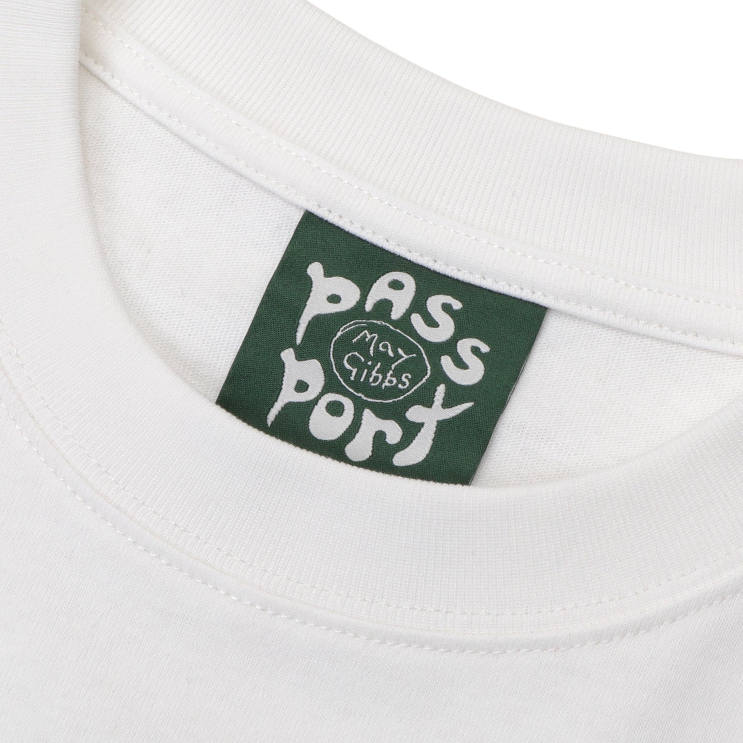 Pass~Port - Leap Frog Tee White