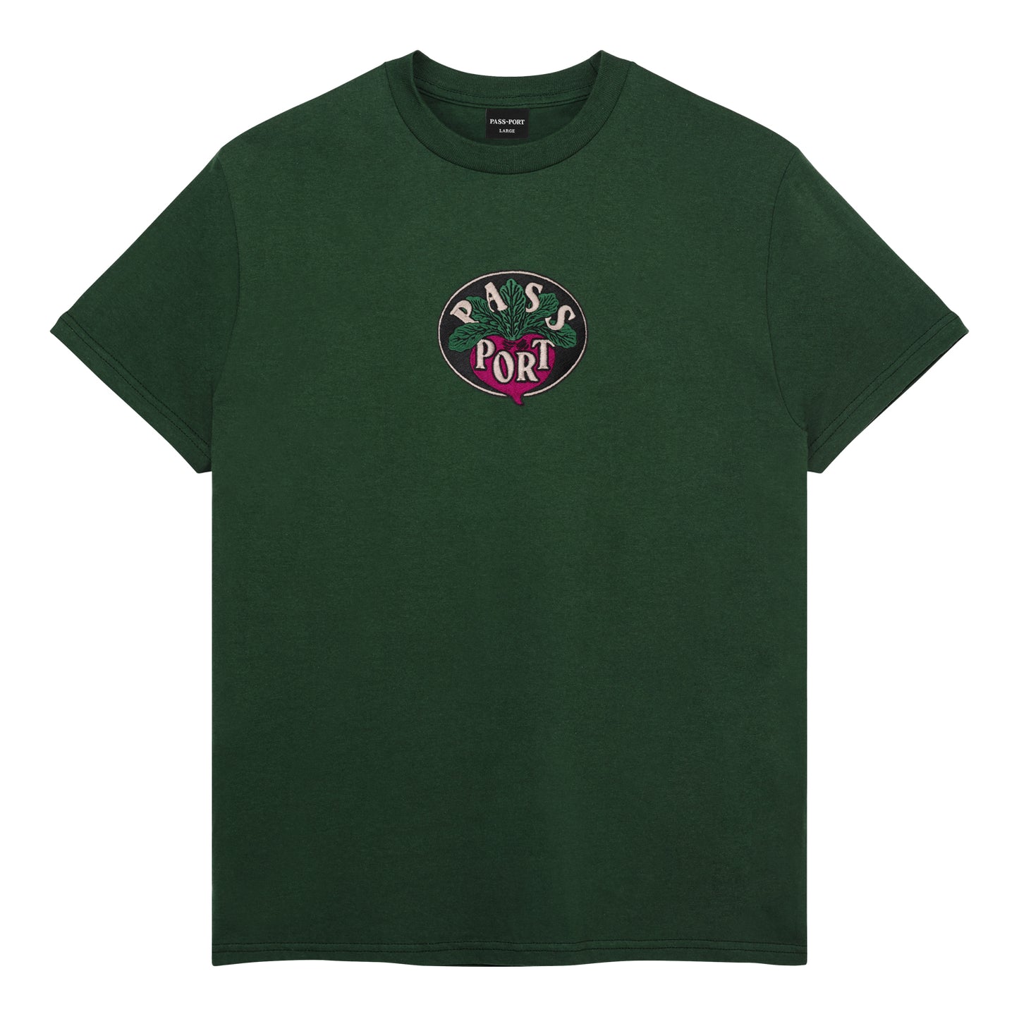 Pass~Port - Radish Tee - Forest Green